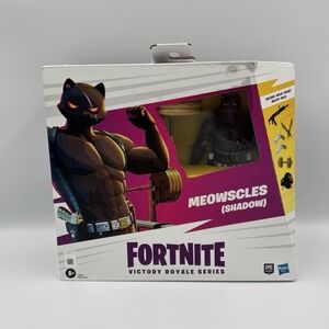 Hasbro Fortnite Victory Royale Series Meowscles (Shadow) Action Figure NIB